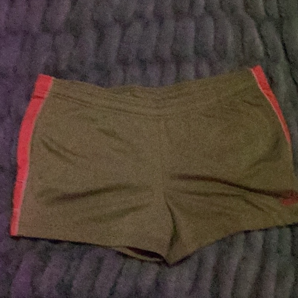 puma green and pink shorts